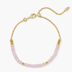 Kendra Scott Deliah Bracelet in Rose Quartz
